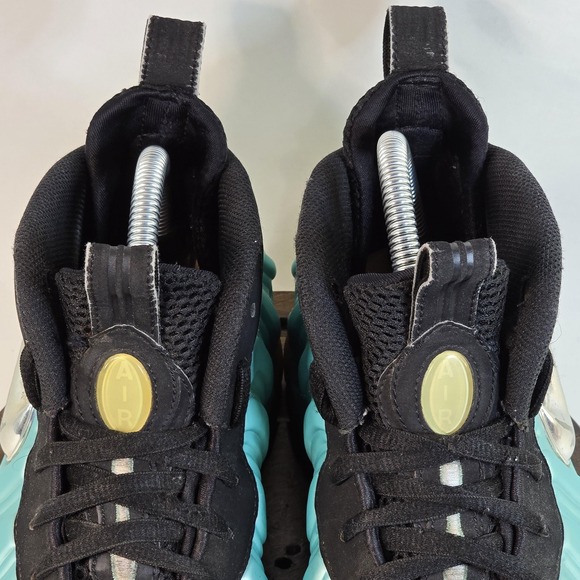 Nike Air Foamposite Pro Shoes Mens Size 8.5 Island Green 624041-402 Sneakers - Picture 4 of 11